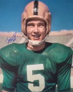 Autographed Paul Hornung 16x20 Notre Dame Photo with COA