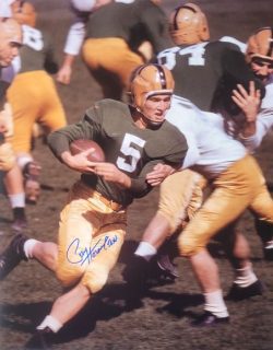 Autographed Paul Hornung 16x20 Notre Dame Photo with COA