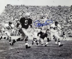 AUTOGRAPHED PAUL HORNUNG 16X20 Green Bay Packers Photo