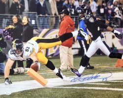 Autographed HEATH MILLER 16x20 Pittsburgh Steelers Photo with JSA COA