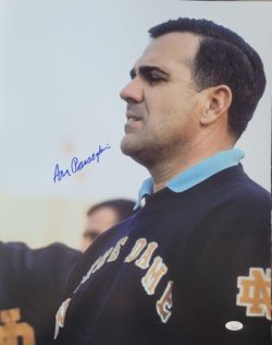 Autographed  Ara Parseghian Notre Dame 16x20 Photo with JSA COA