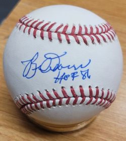 Autographed BOBBY DOERR "HOF 86" Official Major League Baseball