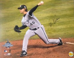 AUTOGRAPHED NEAL COTTS 16X20 Chicago White Sox Photo