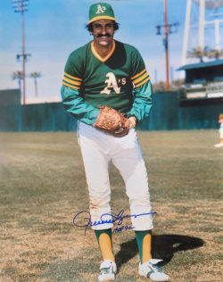 Autographed ROLLIE FINGERS "HOF 92" 16X20 Oakland A's photo