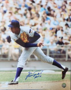 Autographed FERGIE JENKINS "HOF 91"16X20 Chicago Cubs photo