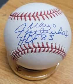 Autographed JUAN MARICHAL "HOF 83" Official Major League Baseball