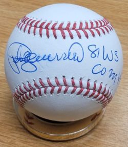 Autographed PEDRO GUERRERO "81 WS MVP" Official Major League Baseball