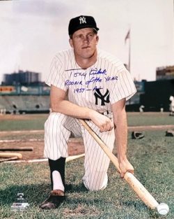 AUTOGRAPHED 16x20 Tony Kubek New York Yankees Photo