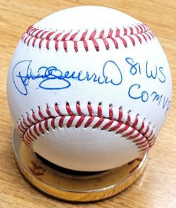 Autographed PEDRO GUERRERO "81 WS MVP" Official Major League Baseball