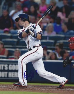 AUTOGRAPHED GORDON BECKHAM  8X10 Atlanta Braves Photo