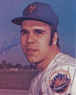 AUTOGRAPHED DAVE SCHNECK 8X10 New York Mets photo