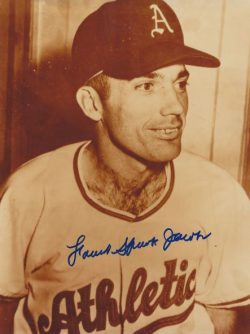 AUTOGRAPHED FORREST SPOOK JACOBS 8x10 Philadelphia A's Photo