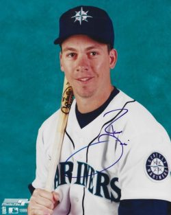 AUTOGRAPHED RUSS DAVIS 8X10 Seattle Mariners Photo