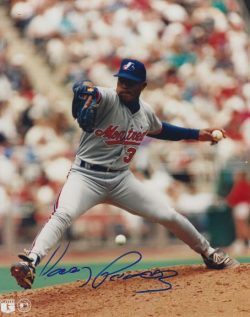 AUTOGRAPHED 8x10 CARLOS PEREZ Montreal Expos Photo
