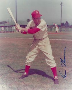 AUTOGRAPHED GRANNY HAMNER 8X10 Philadelphia Phillies Photo