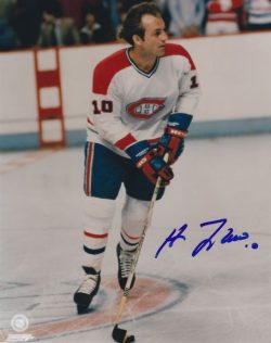 Autographed John LeClair Photograph - 8x10