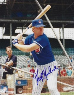 AUTOGRAPHED KEITH MORELAND 8x10 Chicago Cubs Photo
