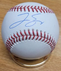 Autographed GEORGE SPRINGER Rawlings Official Major League Baseball