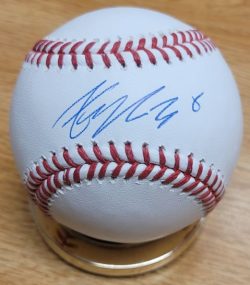 Autographed ALEX MANOAH Rawlings Official Major League Baseball