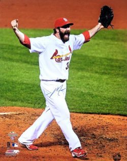 AUTOGRAPHED 16x20 Jason Motte St. Loius Cardinals Photo