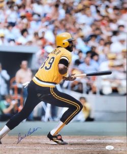Autographed DAVE PARKER 16X20 Pittsburgh Pirates Photo JSA