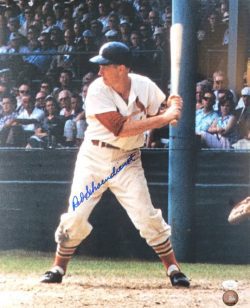 Autographed Red Schoendienst  St. Louis Cardinals 16x20 Photo JSA