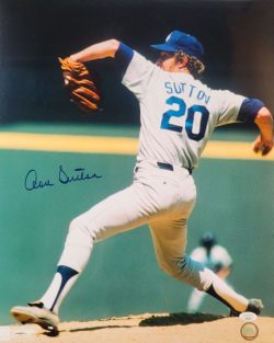 Autographed Don Sutton Los Angels Dodgers 16x20  photo - w/ JSA COA