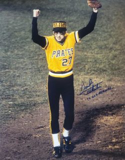 Autographed KENT TEKULVE "1979 WS Champs" Pittsburgh Pirates 16x20 Photo