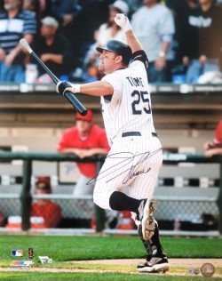 Autographed Jim Thome Chicago White Sox 16x20 photo with Fanatics COA
