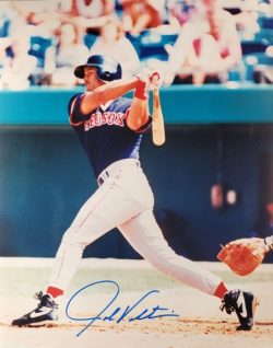 AUTOGRAPHED JOHN VALENTIN 16x20 Boston Red Sox photo