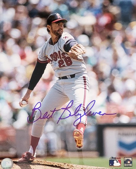 Autographed BERT BLYLEVEN CALIFORNIA ANGELS 11X14 photo - Main Line  Autographs