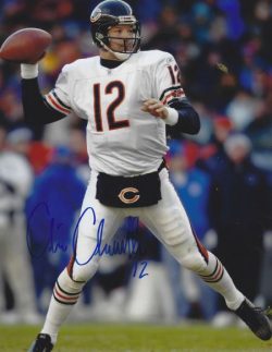 Autographed CHRIS CHANDLER 8X10 Chicago Bears photo