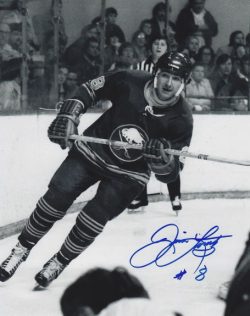 Autographed JIM LORENTZ  8X10 Buffalo Sabres Photo