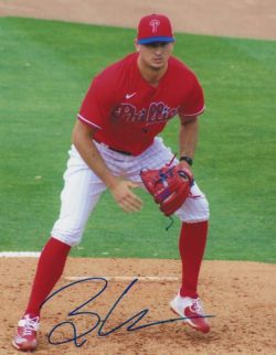 Autographed JOE GATTO 8X10 Philadelphia Phillies Photo