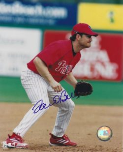AUTOGRAPHED DAVID BELL 8X10 Philadelphia Phillies Photo