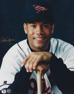 Autographed ROBERTO ALOMAR 8X10 Baltimore Orioles photo