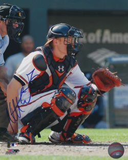 AUTOGRAPHED MATT WIETERS 8X10 Baltimore Orioles Photo