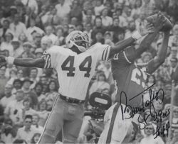 Autographed BRUCE TAYLOR 8X10 San Francisco 49'ers Photo