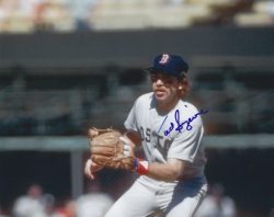 AUTOGRAPHED TED SIZEMORE 8X10 Boston Red Sox photo