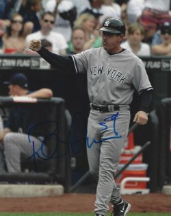 AUTOGRAPHED ROB THOMSON 8X10 New York Yankees Photo
