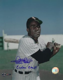 AUTOGRAPHED MINNIE MINOSO "Cuban Comet" 8x10 Chicago White Sox Photo