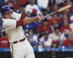 AUTOGRAPHED PAUL HOOVER 8x10 Philadelphia Phillies Photo