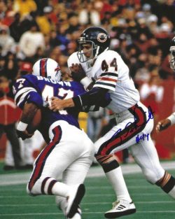 Autographed TERRY SCHMIDT 8x10 Chicago Bears Photo