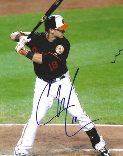 AUTOGRAPHED  CHRISTIAN WALKER 8X10 Baltimore Orioles Photo
