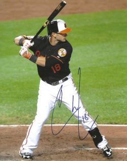 AUTOGRAPHED  CHRISTIAN WALKER 8X10 Baltimore Orioles Photo