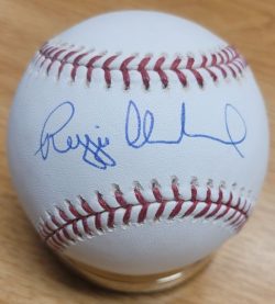 Autographed REGGIE CLEVELAND Rawlings Official Major League Baseball