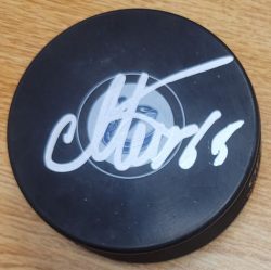 Autographed ILYA MIKHEYEV Vancouver Canucks Hockey Puck