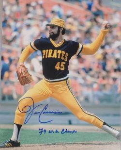 AUTOGRAPHED JOHN CANDELARIA 11X14 PITTSBURGH PIRATES Photo