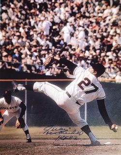 Autographed Juan Marichal "HOF 83" San Francisco Giants 11x14 Photo