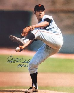 Autographed Juan Marichal "HOF 83" San Francisco Giants 11x14  Photo